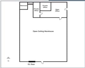 7730 Enterprise Dr, Newark, CA à louer Plan d’étage- Image 1 de 1