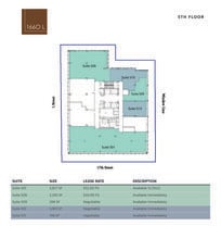 1660 L St NW, Washington, DC for lease Floor Plan- Image 1 of 2