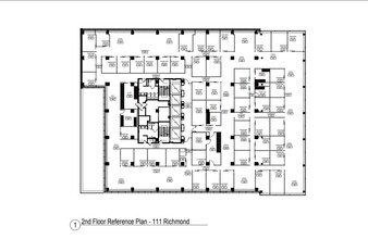 111 Richmond St W, Toronto, ON for lease Floor Plan- Image 1 of 1