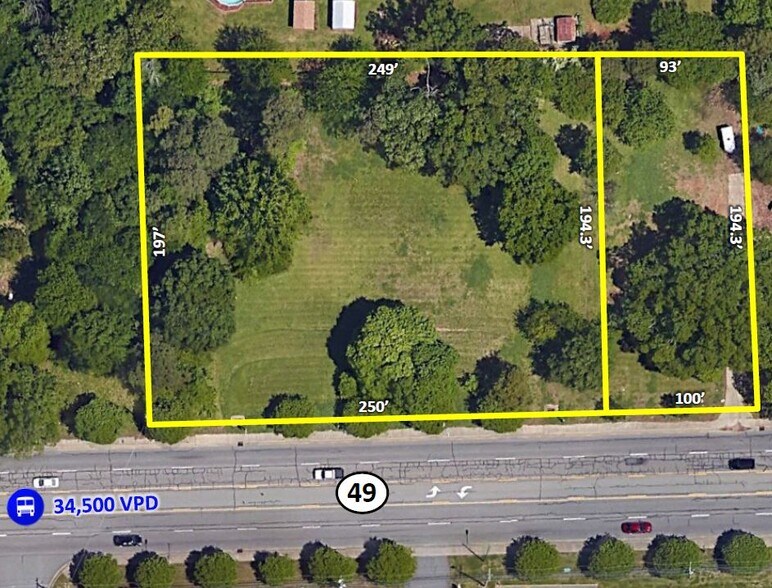 5242-5260 Highway 49 S, Harrisburg, NC à vendre - Photo du bâtiment - Image 2 de 2