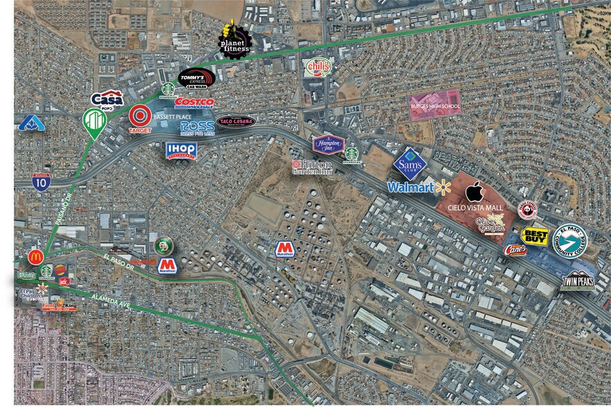 5740 E Paisano Dr, El Paso, TX à louer - Photo du bâtiment - Image 2 de 7