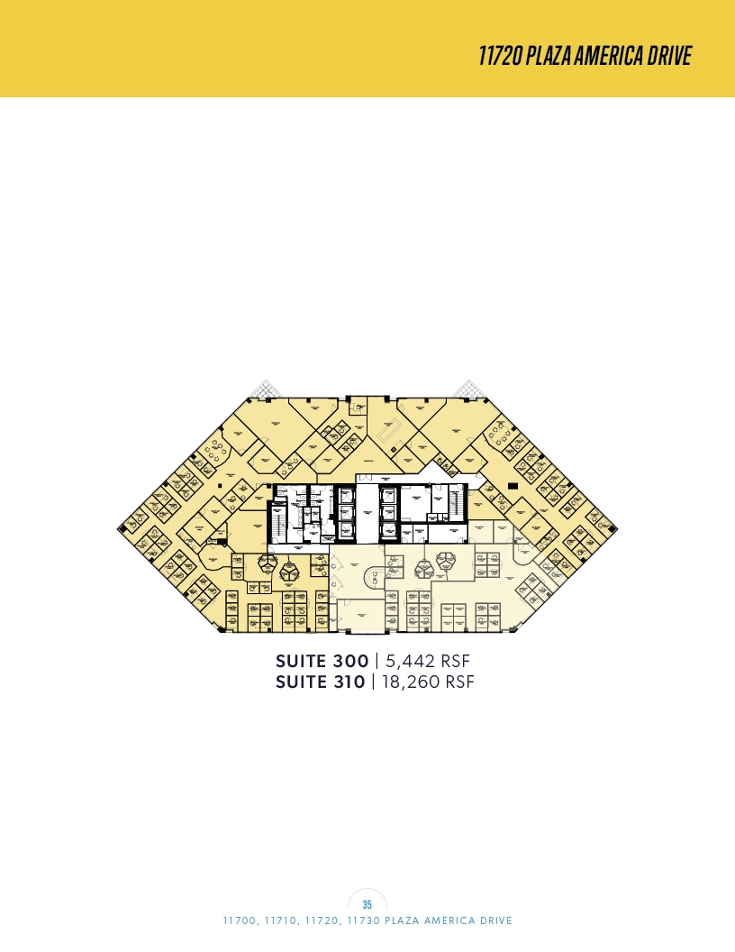 11700 Plaza America Dr, Reston, VA for lease Floor Plan- Image 1 of 1