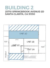 25545-25710 Springbrook Ave, Santa Clarita, CA à louer Plan d  tage- Image 2 de 3