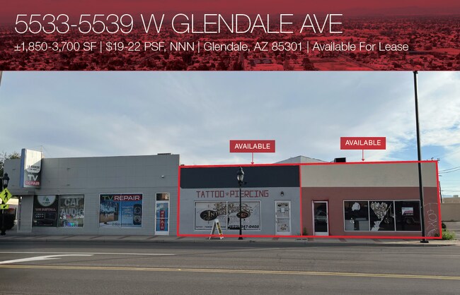 More details for 5539 W Glendale Ave, Glendale, AZ - Retail for Lease