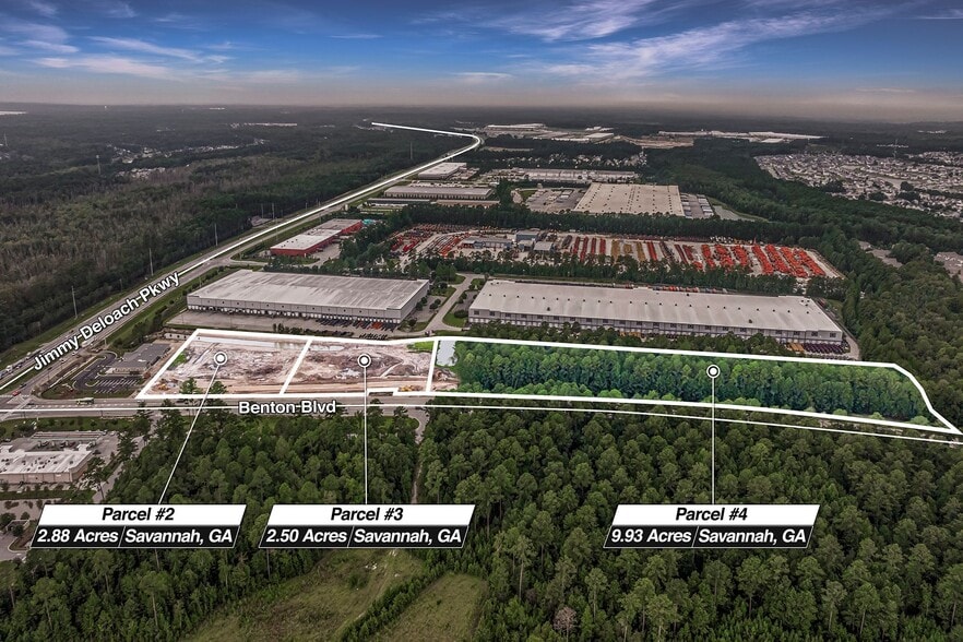 1901 Benton Blvd, Savannah, GA à vendre - Aérien - Image 2 de 11