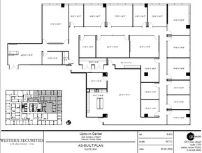 2626 Howell St, Dallas, TX à louer Plan d  tage- Image 1 de 7