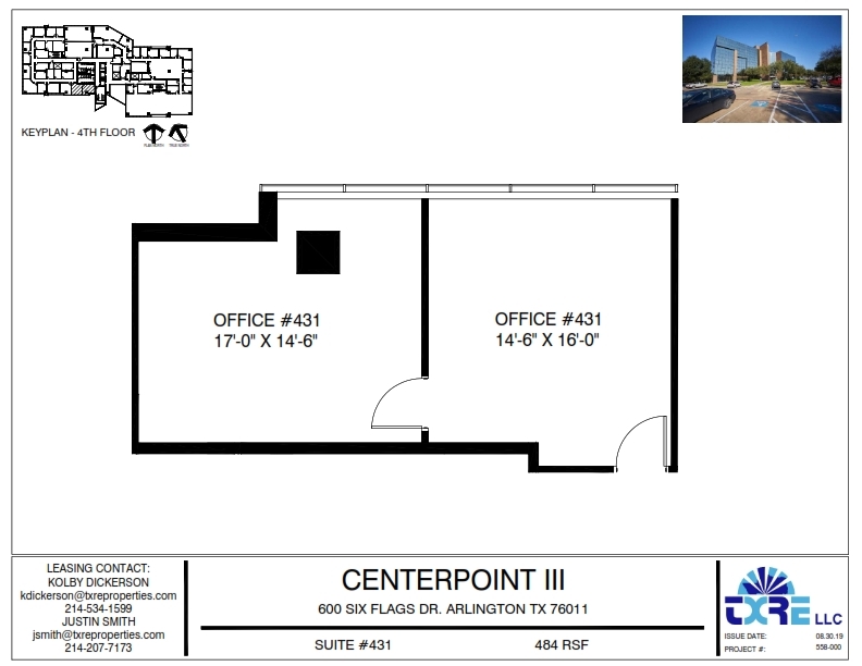 600 Six Flags Dr, Arlington, TX for lease Floor Plan- Image 1 of 1