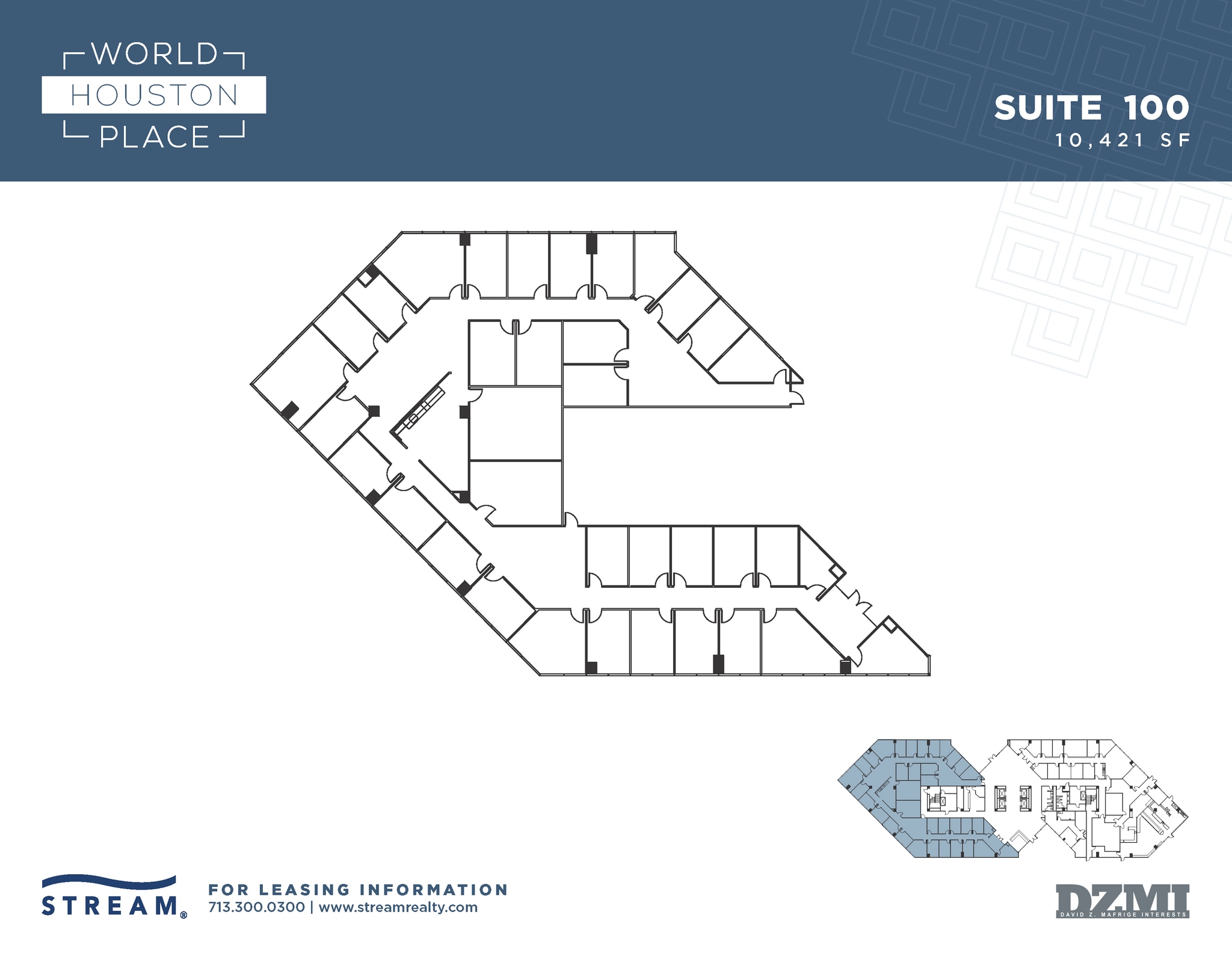 15710 John F Kennedy Blvd, Houston, TX à louer Plan d’étage- Image 1 de 1