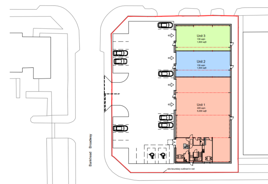 9 Bankhead Cswy N, Edinburgh for lease - Floor Plan - Image 1 of 2