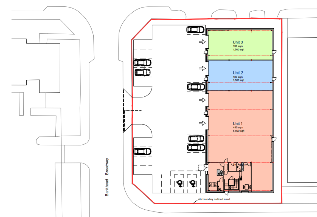 9 Bankhead Cswy N, Edinburgh for lease Floor Plan- Image 1 of 3