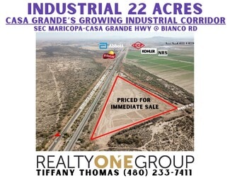 Plus de détails pour 0 N Bianco rd, Casa Grande, AZ - Terrain à vendre