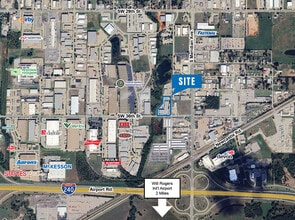 4601 SW 36th St, Oklahoma City, OK - Aérien  Vue de la carte