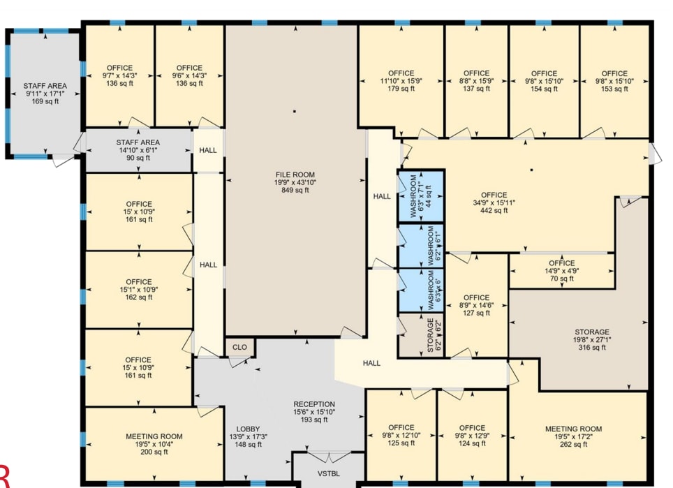 403 Albert St, Waterloo, ON for sale Floor Plan- Image 1 of 2