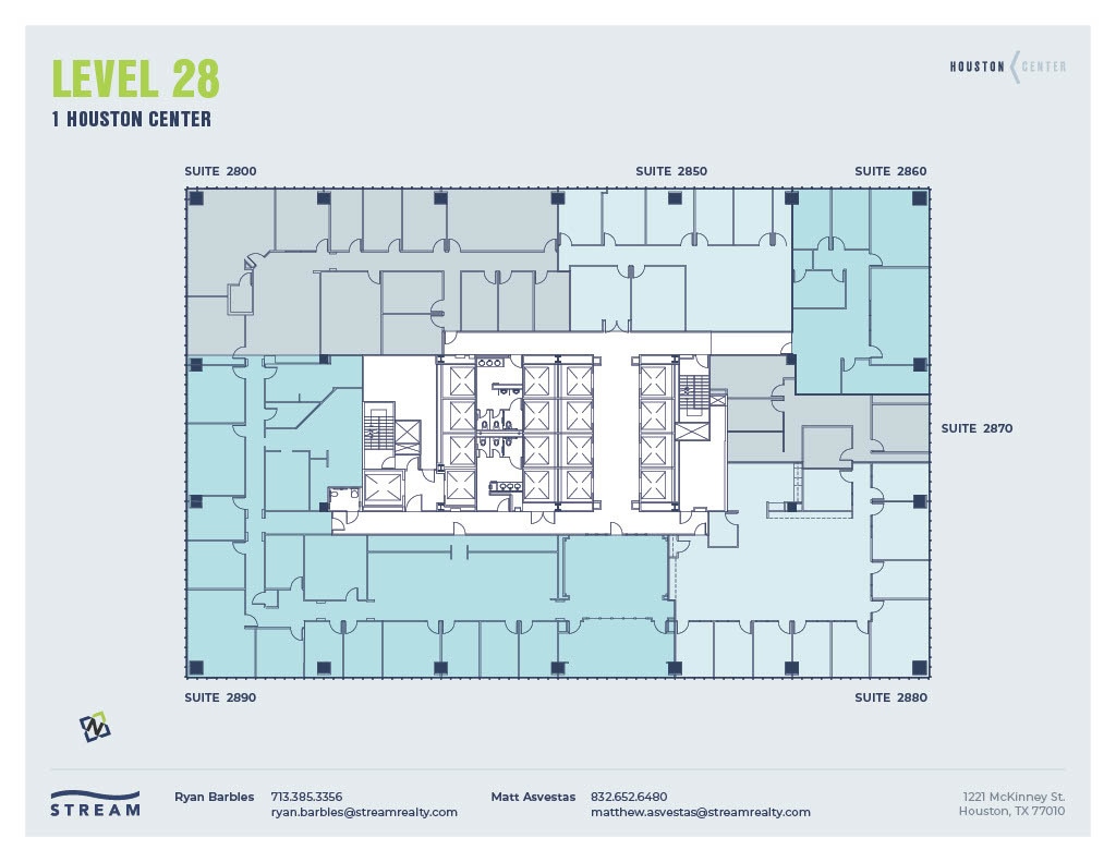 1221 McKinney St, Houston, TX for lease Floor Plan- Image 1 of 1