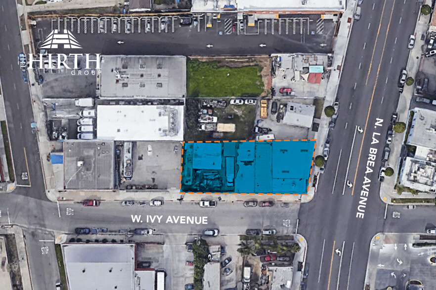 401 N La Brea Ave, Inglewood, CA for lease - Aerial - Image 3 of 12