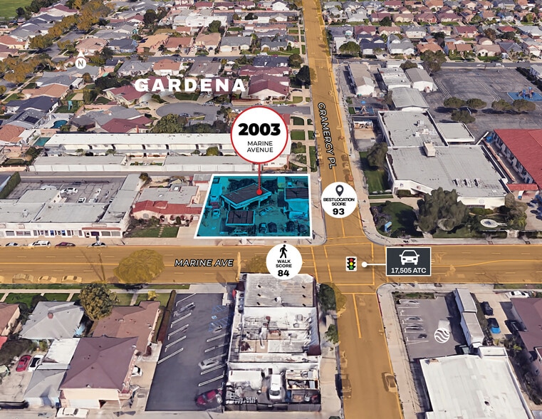 2003 Marine Ave, Gardena, CA à vendre - Photo du bâtiment - Image 3 de 15