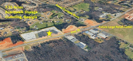 2847 Canton Hwy, Cumming, GA - Aerial  map view - Image1