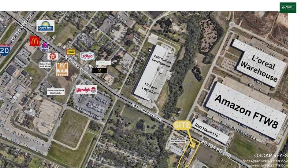 3903 Dallas ave, Lancaster, TX for lease - Building Photo - Image 2 of 3