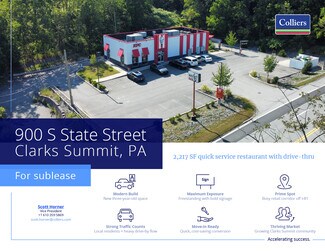 More details for 900 S State St, Clarks Summit, PA - Retail for Lease