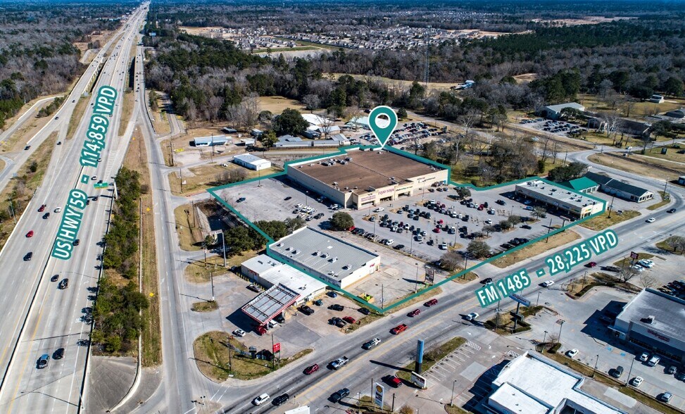 20851 FM 1485 Rd, New Caney, TX à louer - Aérien - Image 2 de 3