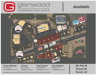 Plus de détails pour Ajo Hwy & Kinney Rd, Tucson, AZ - Terrain à vendre