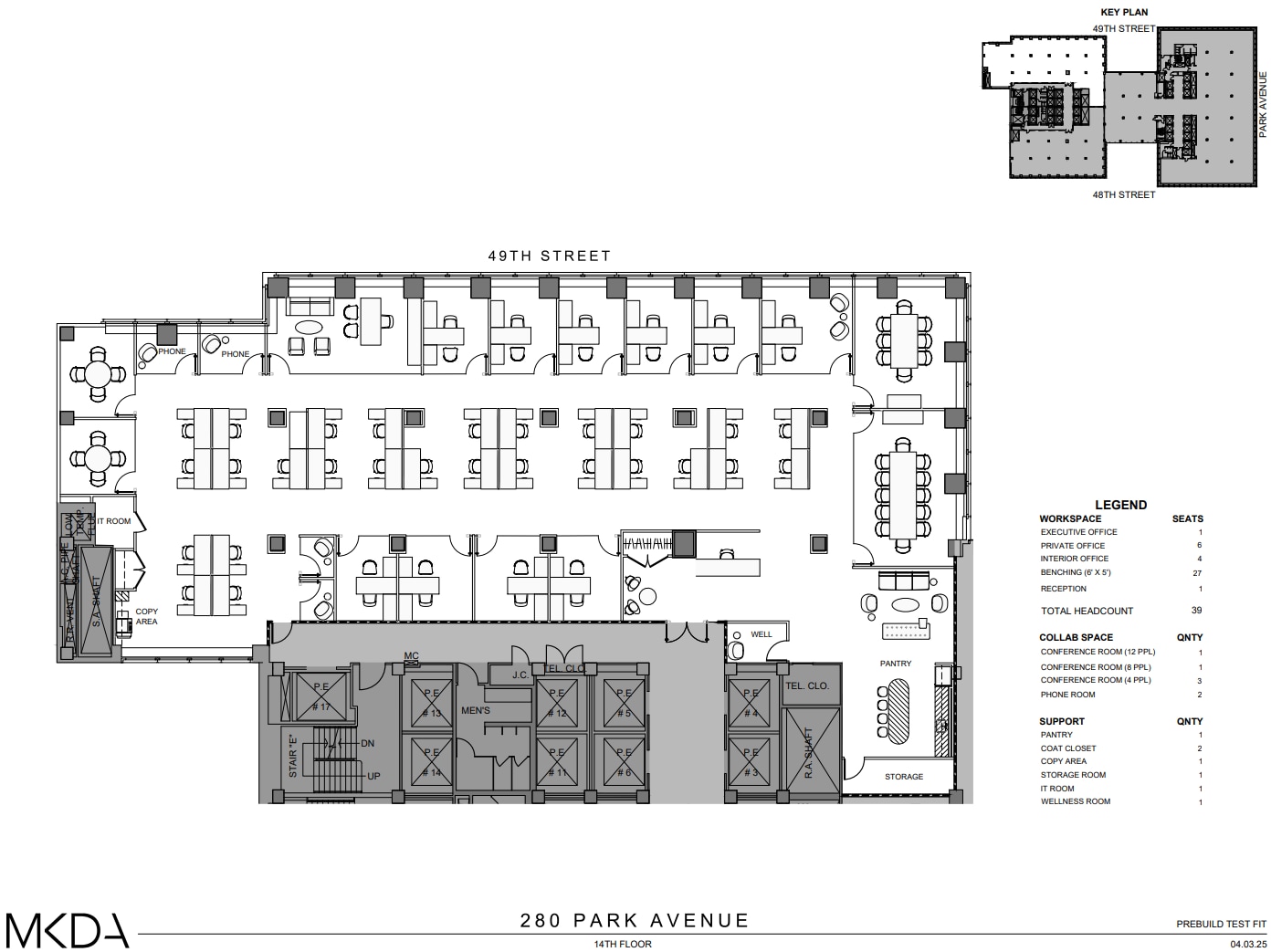 280 Park Ave, New York, NY for lease Floor Plan- Image 1 of 1