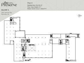 3425 Hillview Ave, Palo Alto, CA for lease Floor Plan- Image 2 of 3