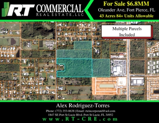 Plus de détails pour 00 Oleander Ave, Fort Pierce, FL - Terrain à vendre