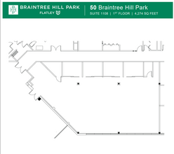 50 Braintree Hill Office Park, Braintree, MA à louer Plan d  tage- Image 1 de 9