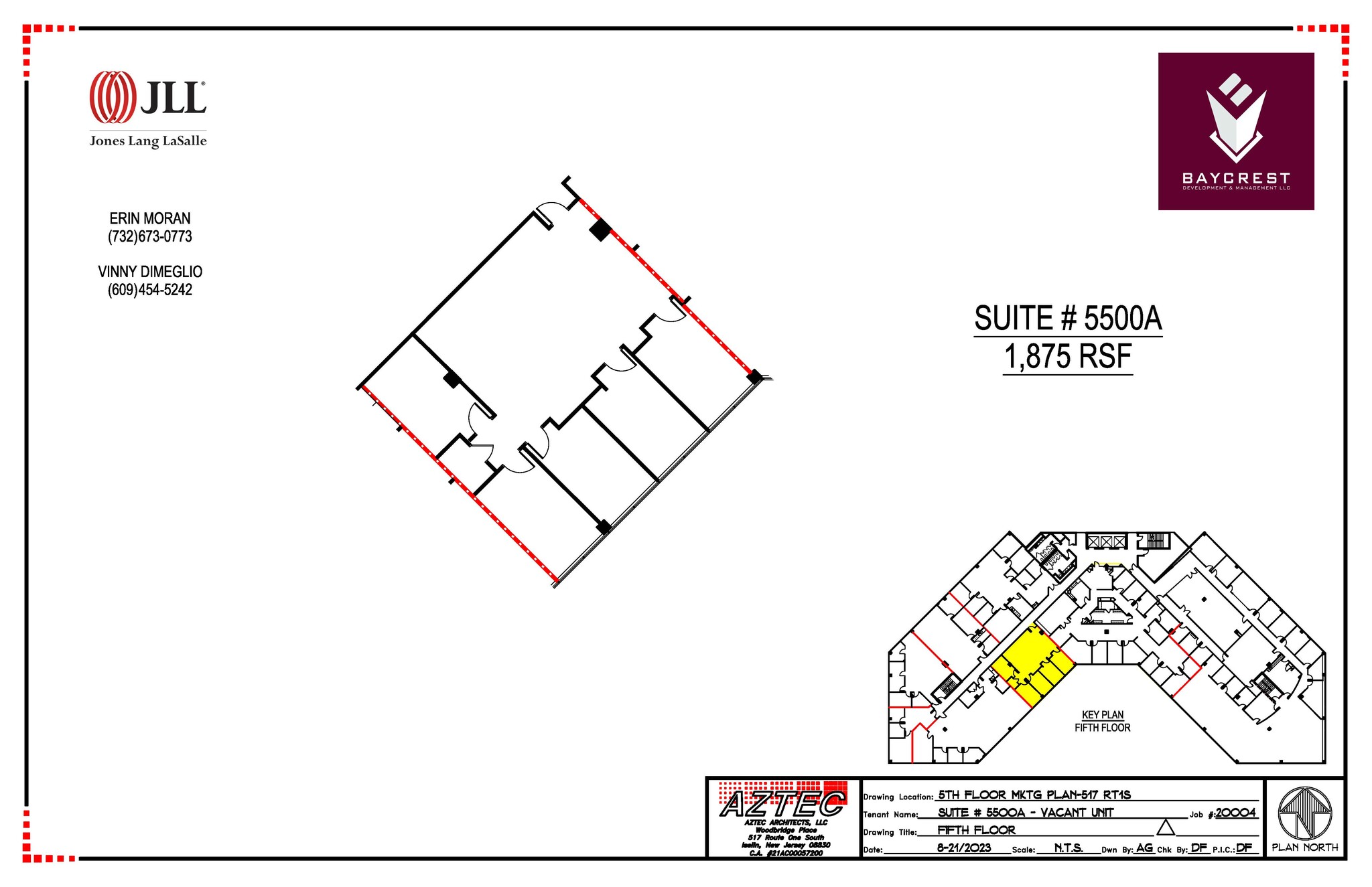 517 Route One South, Iselin, NJ à louer Plan d’étage- Image 1 de 1