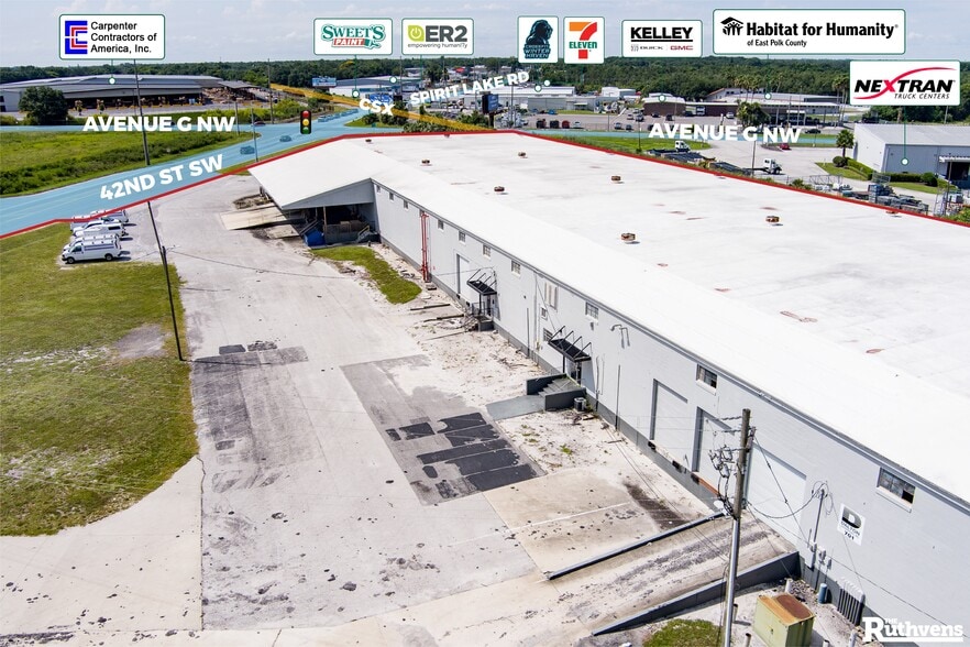 701 NW 42nd St, Winter Haven, FL for lease - Aerial - Image 3 of 11