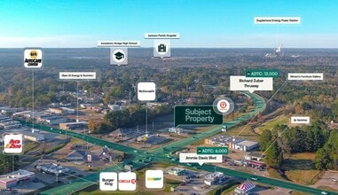 135 Richard Zuber Trwy, Jonesboro, LA - Aerial  map view - Image1