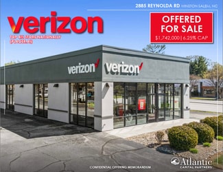 Plus de détails pour 2885 Reynolda Rd, Winston-Salem, NC - Commerce de détail à vendre