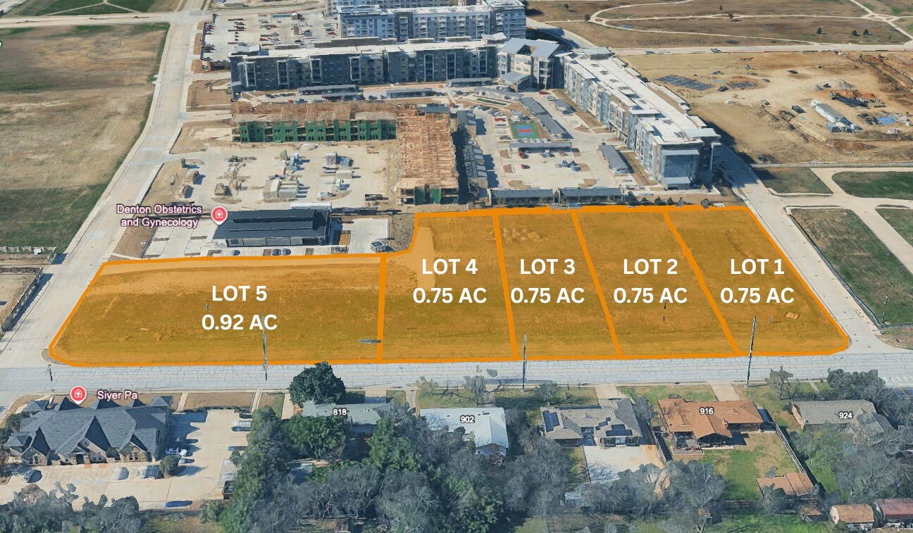 NEC Bonnie Brae Rd, Denton, TX à vendre Photo du bâtiment- Image 1 de 6