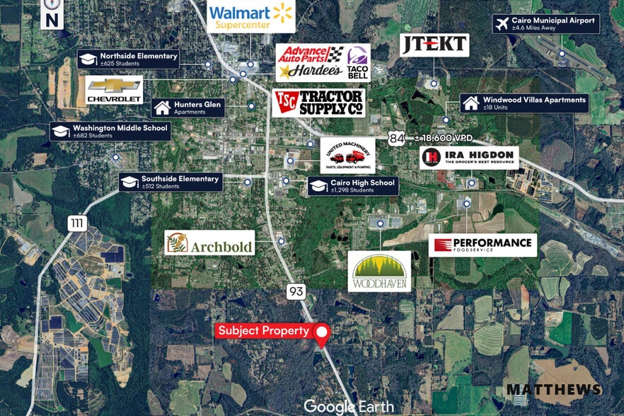 1108 N Broad St, Cairo, GA à vendre - Photo du bâtiment - Image 3 de 3