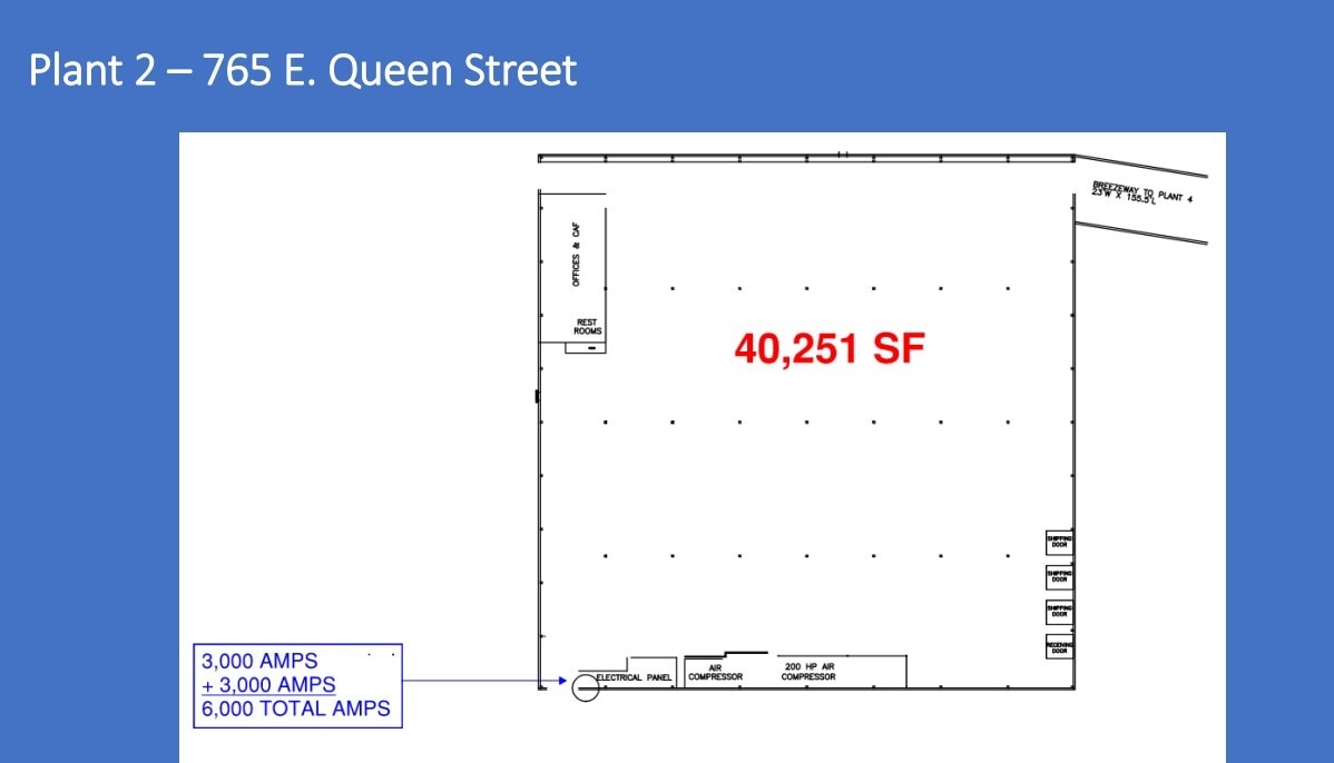 806 E Queen St, Strasburg, VA for lease Floor Plan- Image 1 of 4