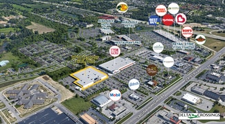 Plus de détails pour Delta Crossing- Big Box, Lansing, MI - Commerce de détail à vendre