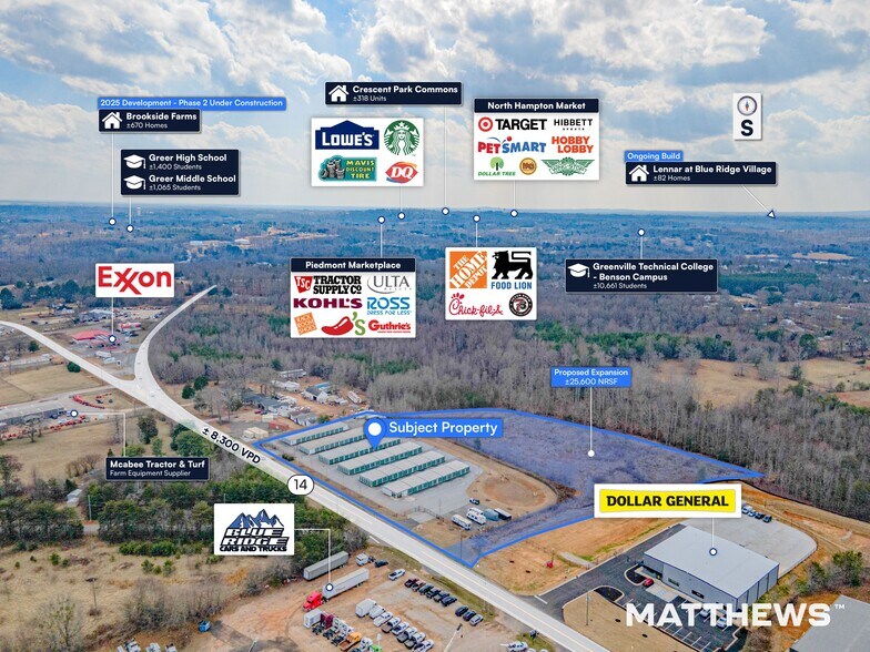 3337 N Hwy 14, Greer, SC à vendre - Photo du bâtiment - Image 3 de 4