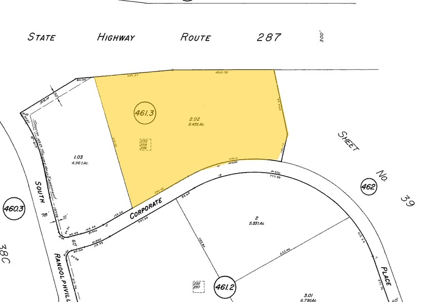 4 Corporate Pl, Piscataway, NJ for lease - Plat Map - Image 3 of 3