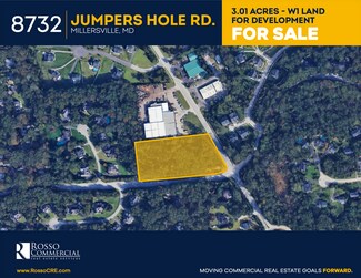 Plus de détails pour 8732 Jumpers Hole Rd, Millersville, MD - Terrain à vendre
