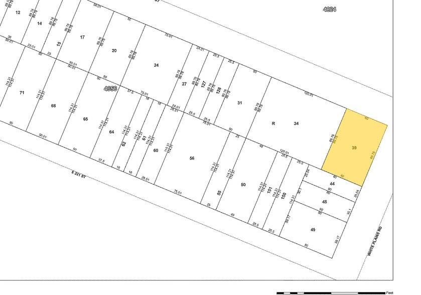 3861-3869 White Plains Rd, Bronx, NY à vendre - Plan cadastral - Image 3 de 4