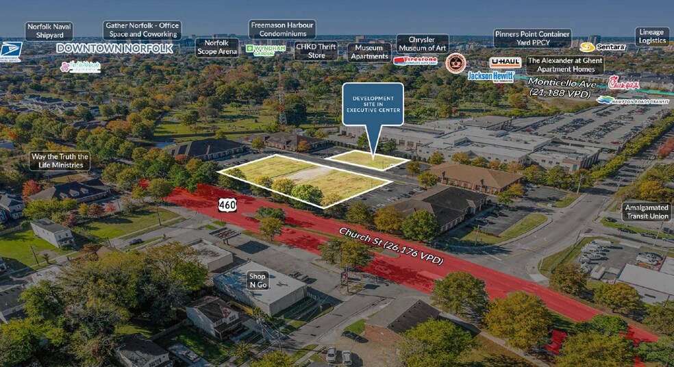 Development Site in Executive Center portefeuille de 3 propriétés à vendre sur LoopNet.ca - Photo du bâtiment - Image 2 de 5