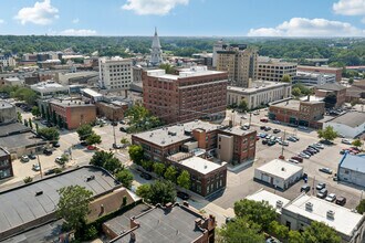 300 N 5th St, Lafayette, IN - Aerial  map view
