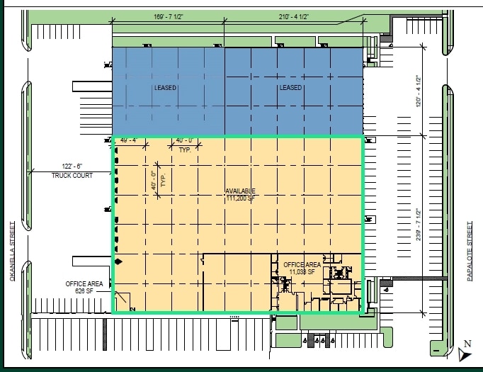10415 Papalote St, Houston, TX à louer Plan de site- Image 1 de 1