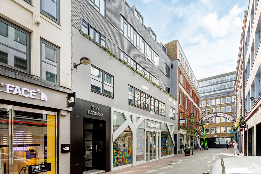 5-7 Carnaby St, London à louer - Photo du bâtiment - Image 1 de 4