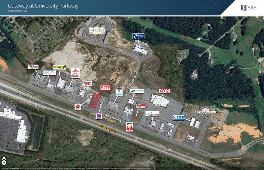 382 Exchange Blvd, Bethlehem, GA à louer - Aérien - Image 3 de 3