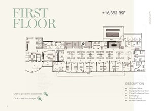 12700 Ventura Blvd, Studio City, CA à louer Plan d’étage- Image 1 de 5