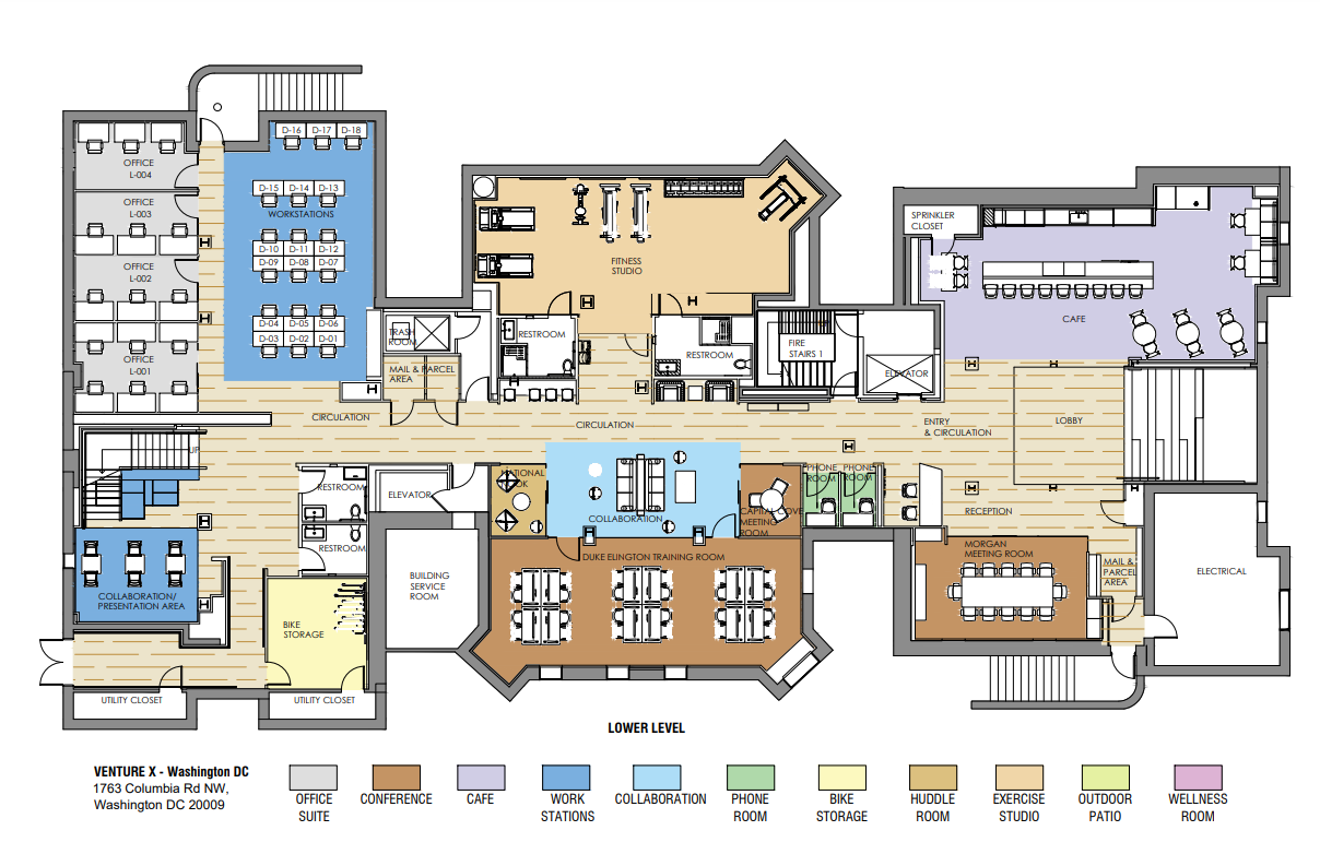 1763 Columbia Rd NW, Washington, DC à louer Plan d  tage- Image 1 de 1