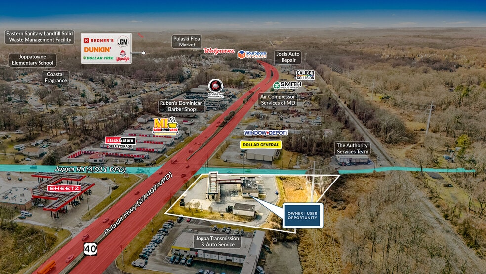 602 Pulaski Hwy, Joppa, MD for lease - Building Photo - Image 2 of 5