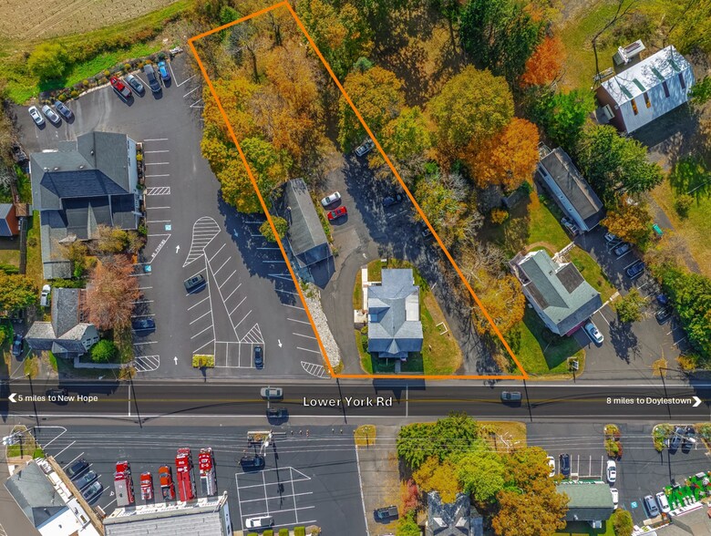 5761 Lower York Rd, New Hope, PA for lease - Aerial - Image 3 of 13